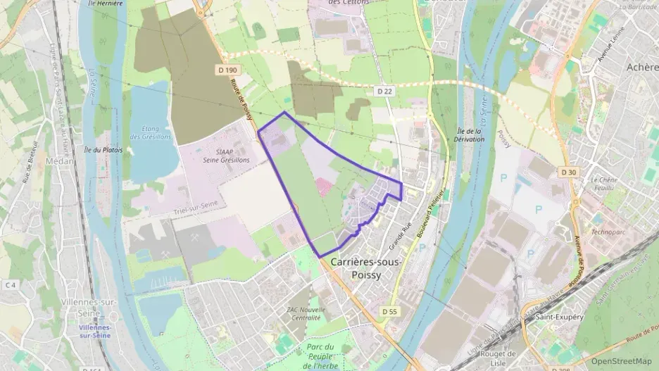 Appartement 40 m² deux pieces à vendre à Carrières-sous-Poissy