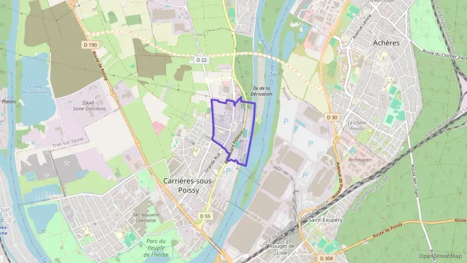 Appartement 70 m² quatre pièces à vendre à Carrières-sous-Poissy