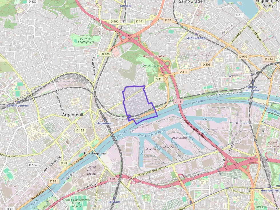 Appartement 73 m² trois pièces à vendre à Argenteuil