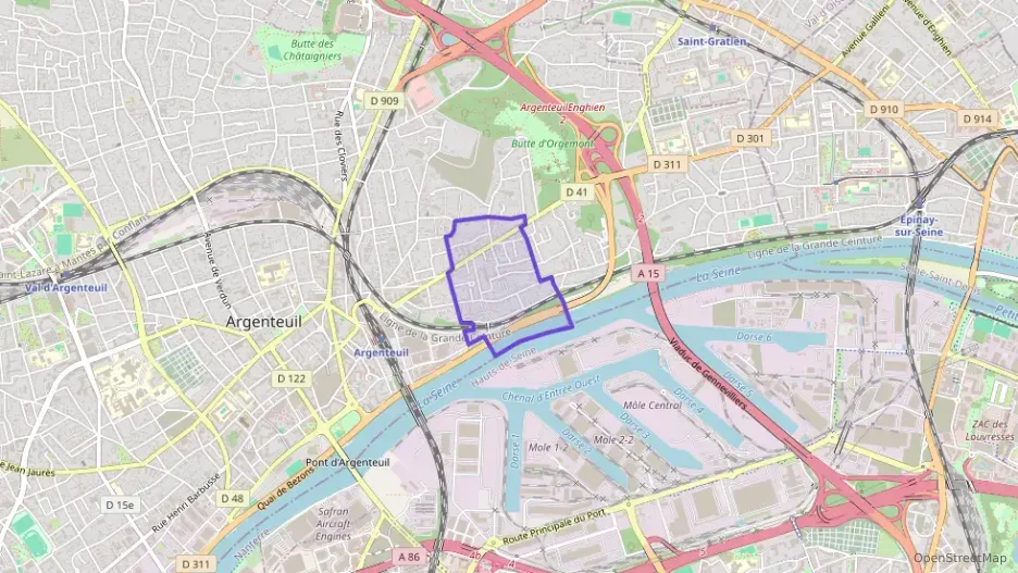 Appartement 48 m² deux pieces à vendre à Argenteuil Appartement 48 m² deux pieces à vendre à Argenteuil