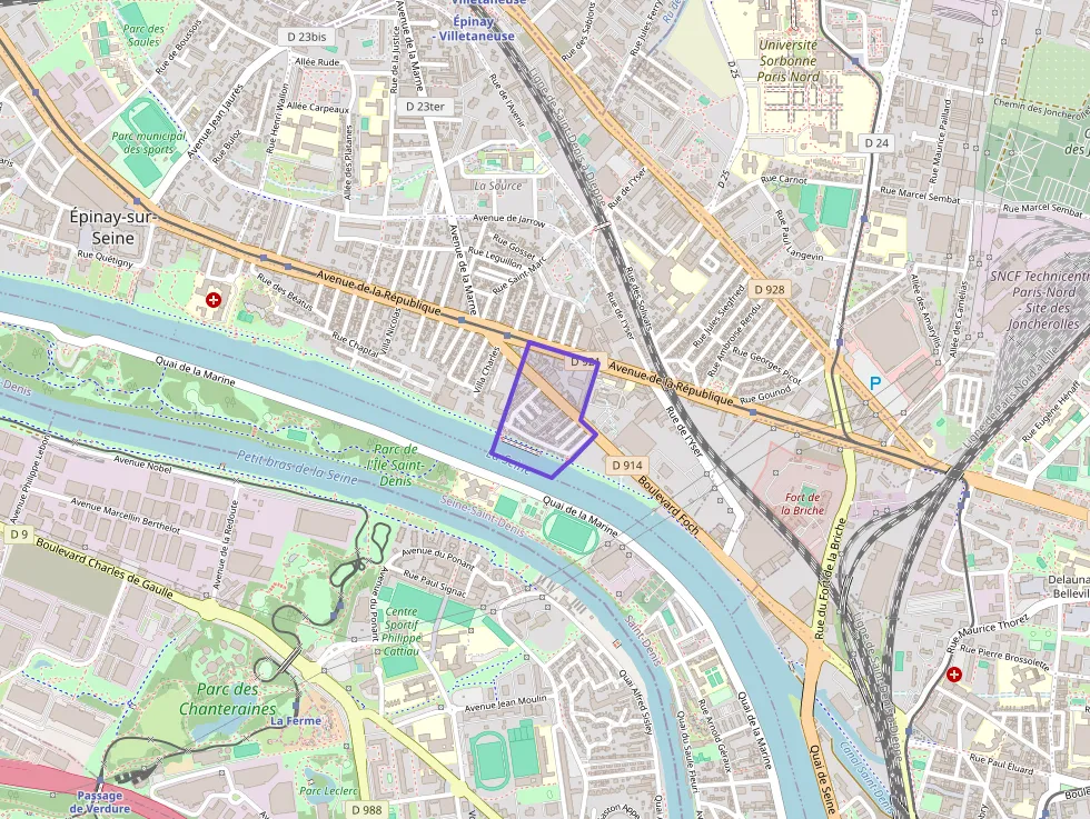 Appartement 21 m² une piece à vendre à Épinay-sur-Seine