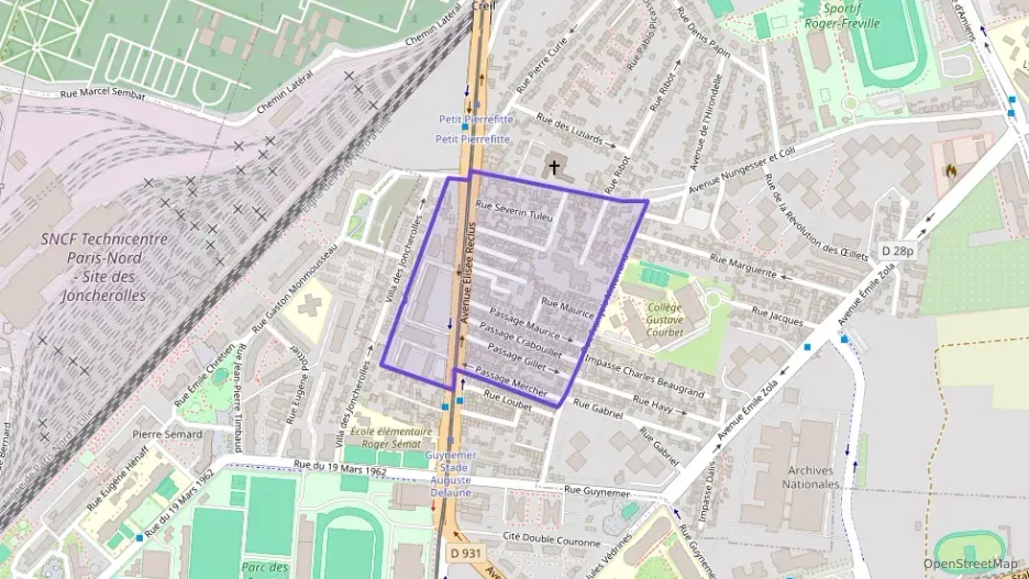 Appartement 22 m² deux pieces à vendre à Pierrefitte-sur-Seine