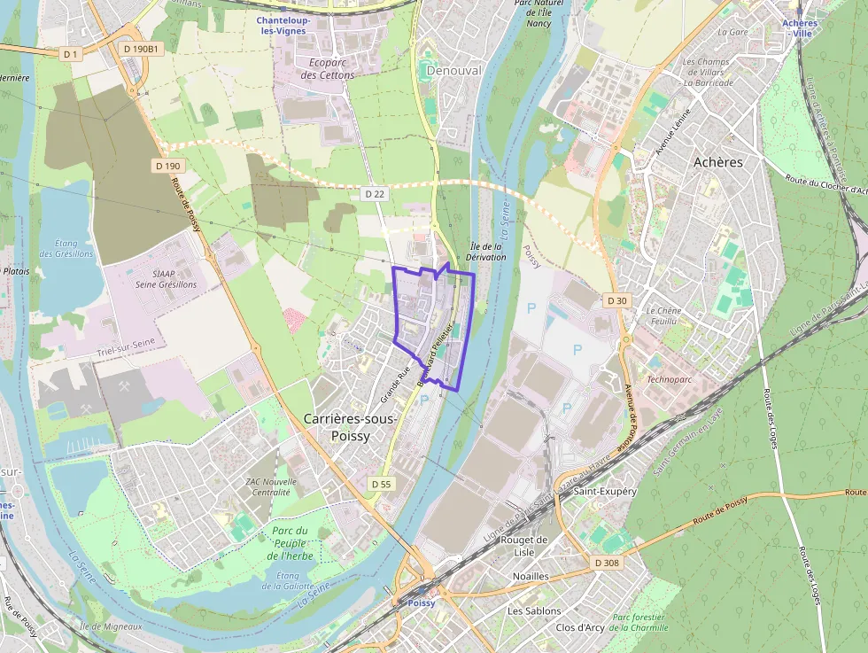 Appartement 60 m² trois pièces à vendre à Carrières-sous-Poissy