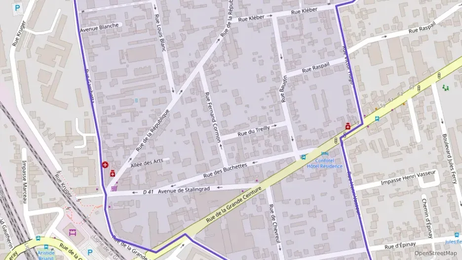 Appartement 57 m² trois pièces à vendre à Argenteuil Appartement 57 m² trois pièces à vendre à Argenteuil