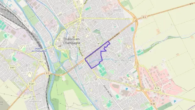 Appartement 73 m² quatre pièces à vendre à Châlons-en-Champagne