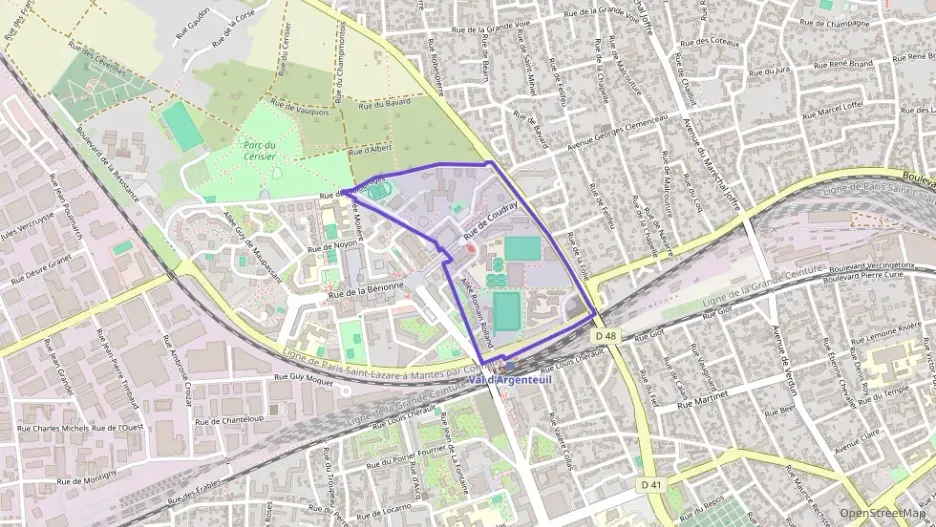 Appartement 50 m² deux pieces à vendre à Argenteuil Appartement 50 m² deux pieces à vendre à Argenteuil