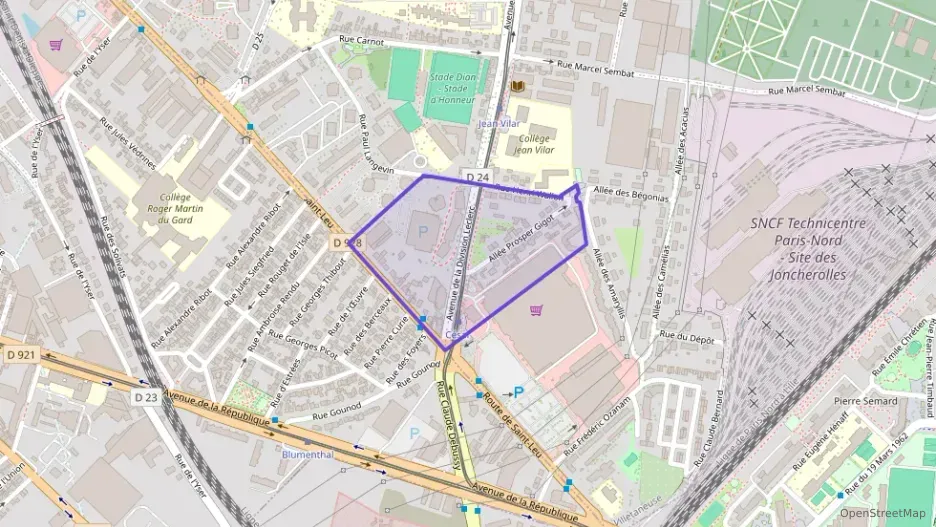 Appartement 48 m² deux pieces à vendre à Villetaneuse Appartement 48 m² deux pieces à vendre à Villetaneuse