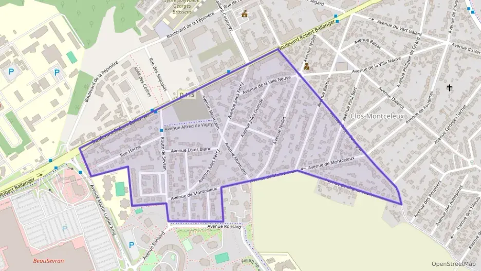 Appartement 68 m² trois pièces à vendre à Villepinte