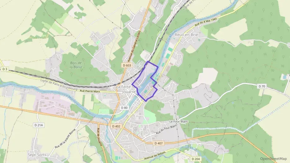 Appartement 73 m² trois pièces à vendre à La Ferté-sous-Jouarre