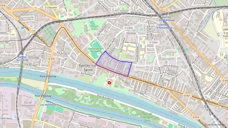 Appartement 97 m² cinq pièces à vendre à Épinay-sur-Seine