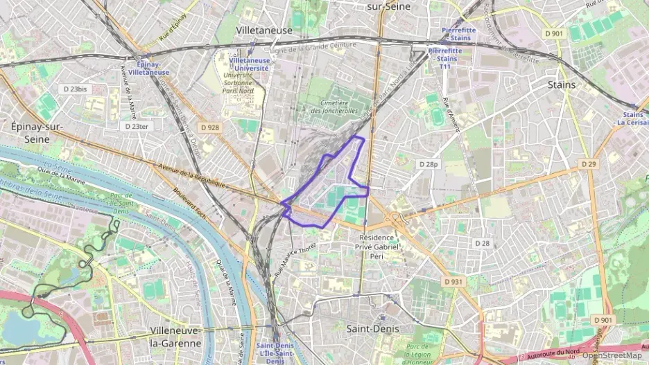 Appartement 64 m² trois pièces à vendre à Saint-Denis