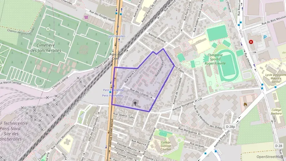 Appartement 46 m² deux pieces à vendre à Pierrefitte-sur-Seine