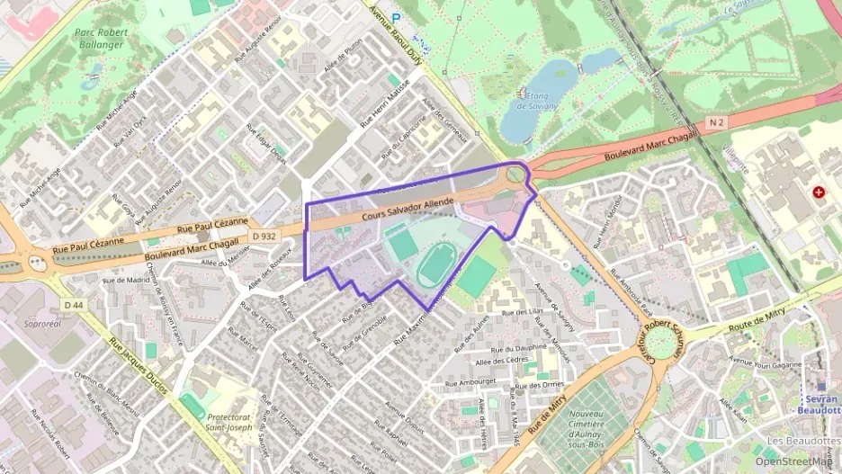 Appartement 71 m² quatre pièces à vendre à Aulnay-sous-Bois