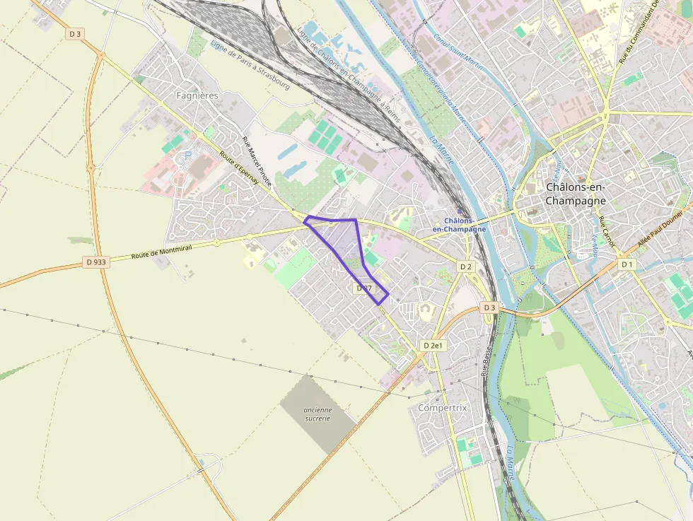 Appartement 59 m² quatre pièces à vendre à Châlons-en-Champagne