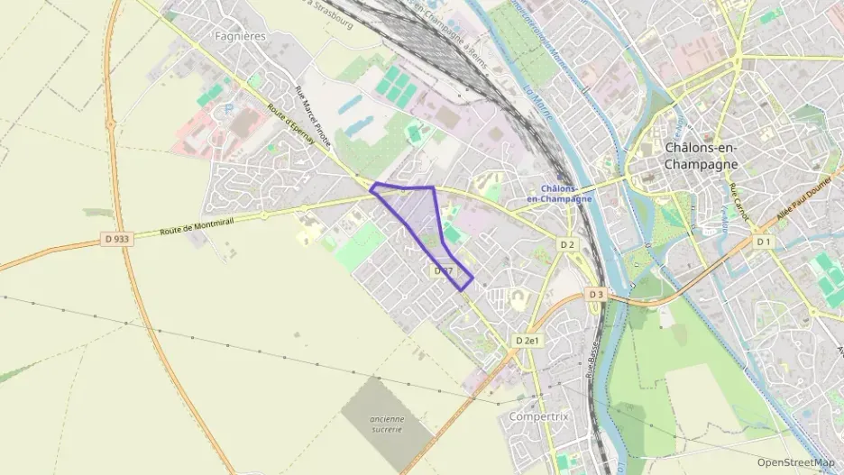 Appartement 59 m² quatre pièces à vendre à Châlons-en-Champagne