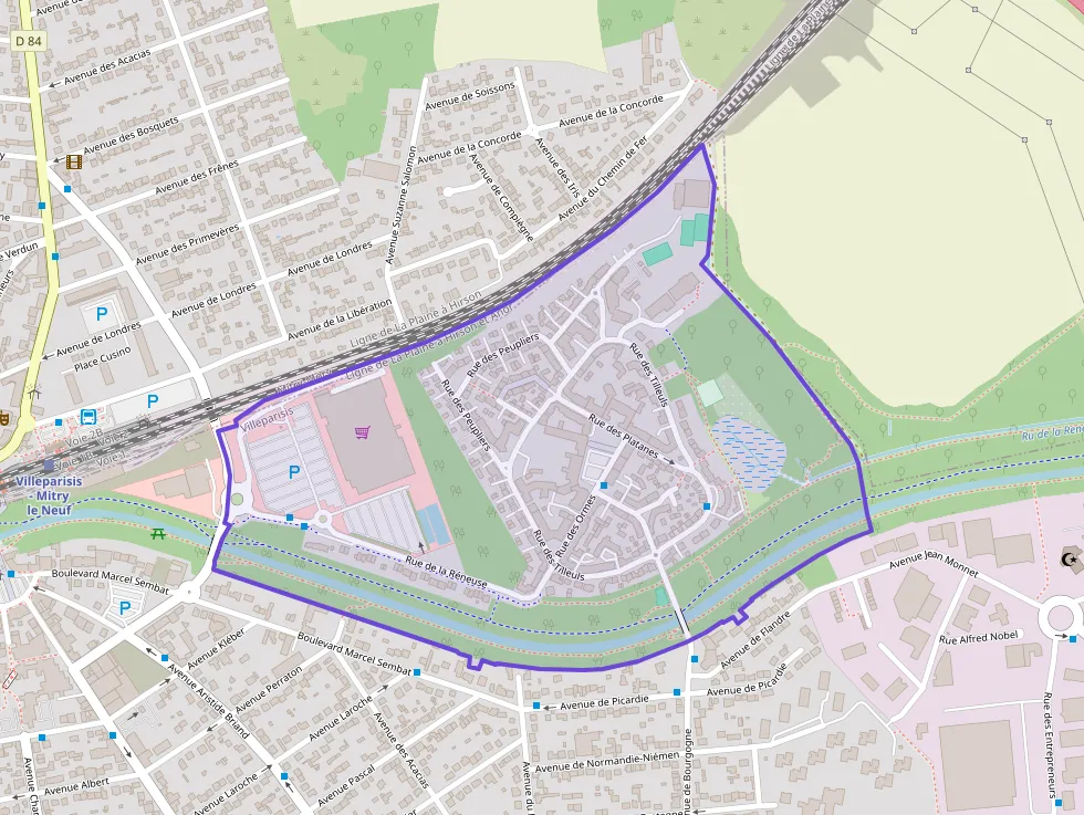 Appartement 47 m² deux pieces à vendre à Villeparisis