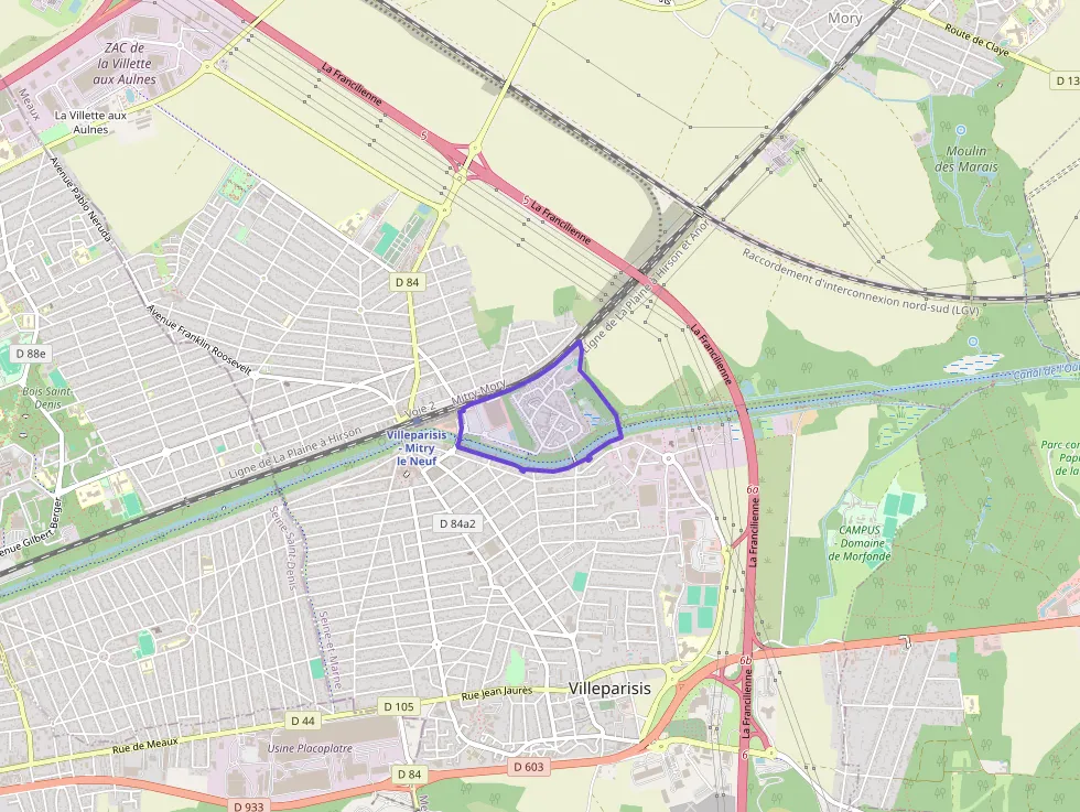 Appartement 47 m² deux pieces à vendre à Villeparisis