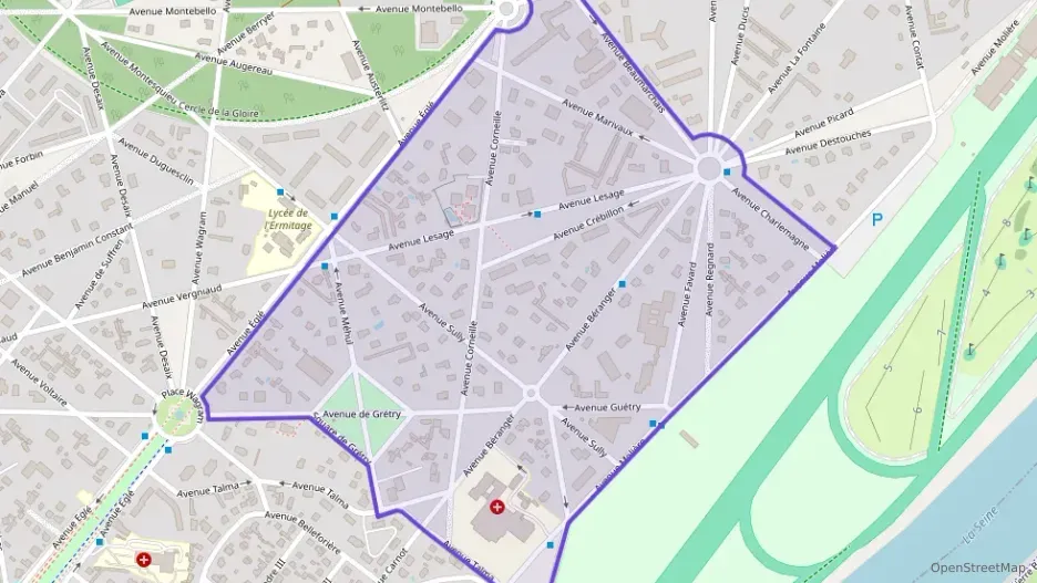 Appartement 45 m² deux pieces à vendre à Maisons-Laffitte