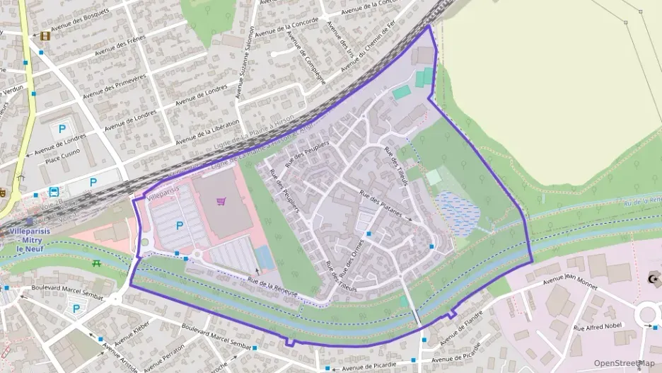 Appartement 64 m² trois pièces à vendre à Villeparisis
