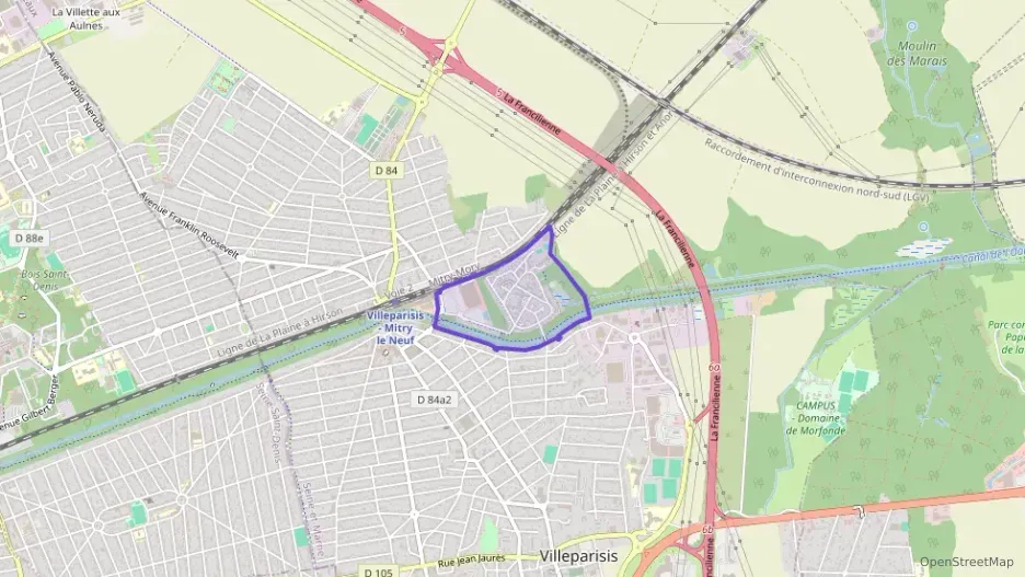 Appartement 64 m² trois pièces à vendre à Villeparisis