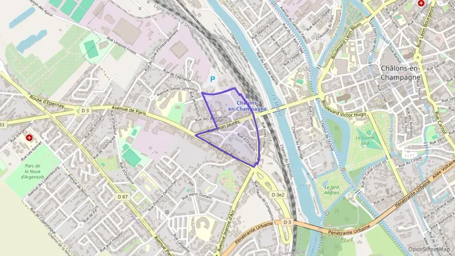 Appartement 45 m² deux pieces à vendre à Châlons-en-Champagne