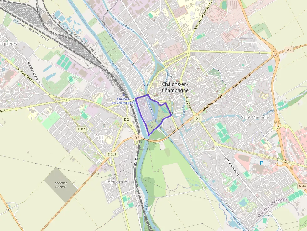 Appartement 92 m² trois pièces à vendre à Châlons-en-Champagne