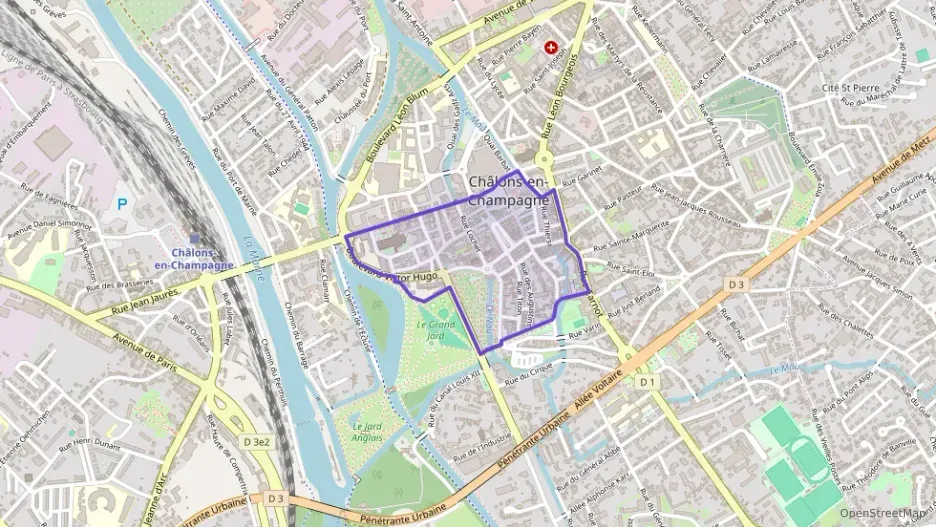 Appartement 46 m² trois pièces à vendre à Châlons-en-Champagne