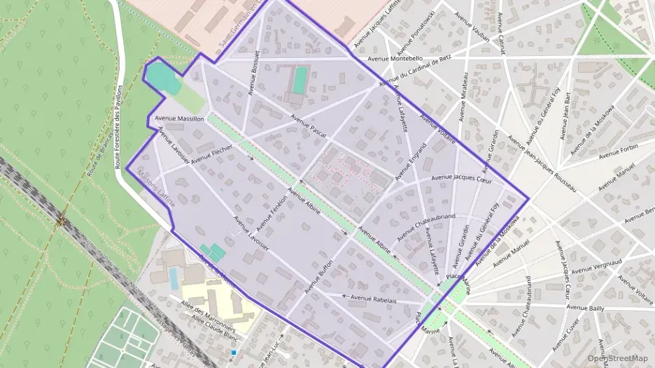 Appartement 79 m² deux pieces à vendre à Maisons-Laffitte