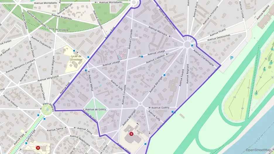 Appartement 105 m² cinq pièces à vendre à Maisons-Laffitte Appartement 105 m² cinq pièces à vendre à Maisons-Laffitte