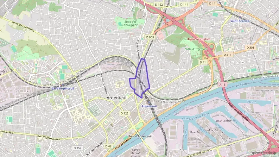 Appartement 57 m² deux pieces à vendre à Argenteuil