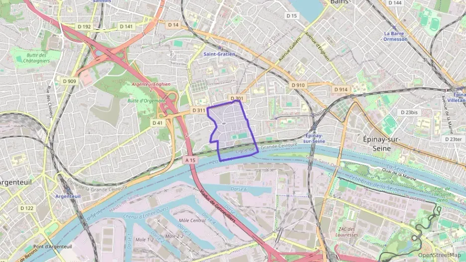 Appartement 41 m² trois pièces à vendre à Argenteuil Appartement 41 m² trois pièces à vendre à Argenteuil