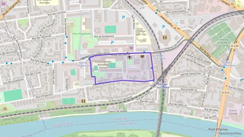 Appartement 54 m² trois pièces à vendre à Épinay-sur-Seine
