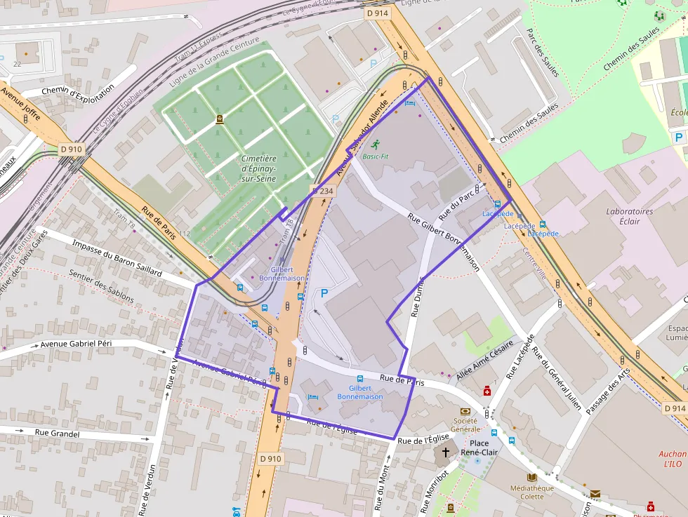 Appartement 76 m² quatre pièces à vendre à Épinay-sur-Seine