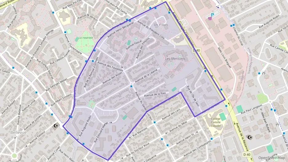 Appartement 70 m² trois pièces à vendre à Villepinte