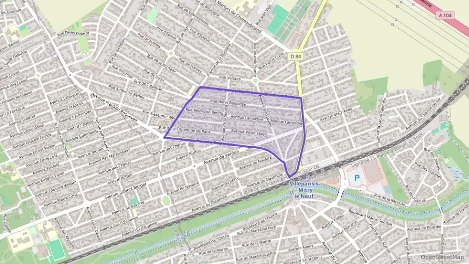 Appartement 72 m² quatre pièces à vendre à Mitry-Mory