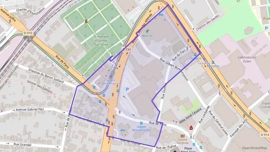 Appartement 88 m² quatre pièces à vendre à Épinay-sur-Seine