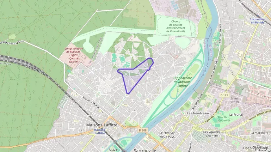 Appartement 141 m² cinq pièces à vendre à Maisons-Laffitte