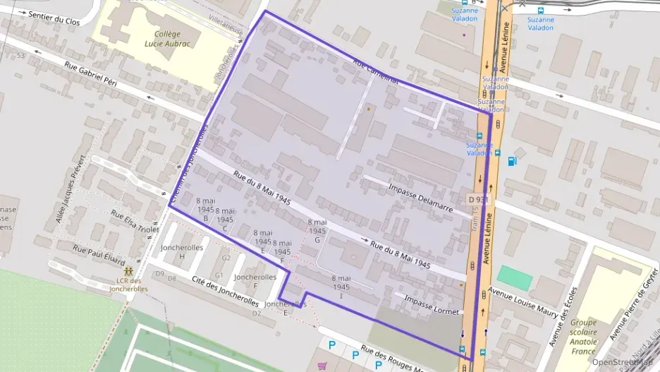 Appartement 42 m² deux pieces à vendre à Pierrefitte-sur-Seine