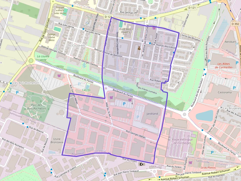 Appartement 95 m² quatre pièces à vendre à Cormeilles-en-Parisis