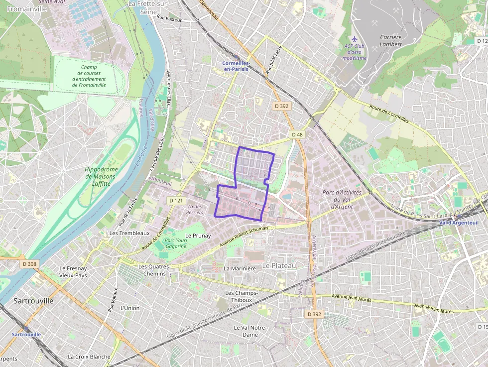 Appartement 95 m² quatre pièces à vendre à Cormeilles-en-Parisis