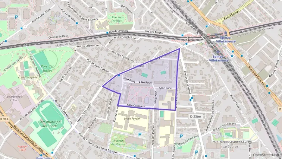 Appartement 43 m² quatre pièces à vendre à Épinay-sur-Seine