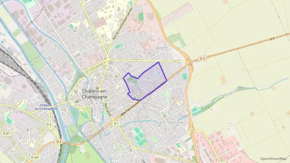 Appartement 54 m² trois pièces à vendre à Châlons-en-Champagne Appartement 54 m² trois pièces à vendre à Châlons-en-Champagne