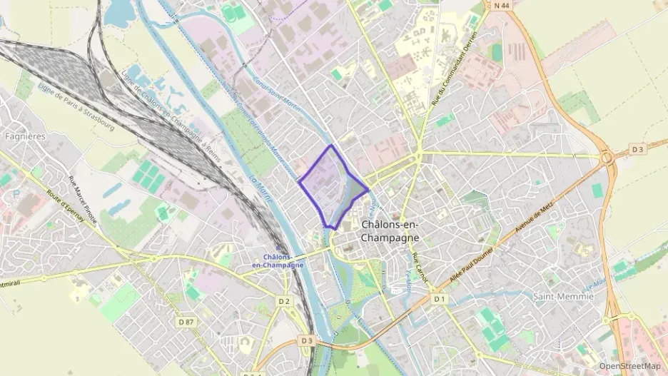 Appartement 75 m² trois pièces à vendre à Châlons-en-Champagne Appartement 75 m² trois pièces à vendre à Châlons-en-Champagne