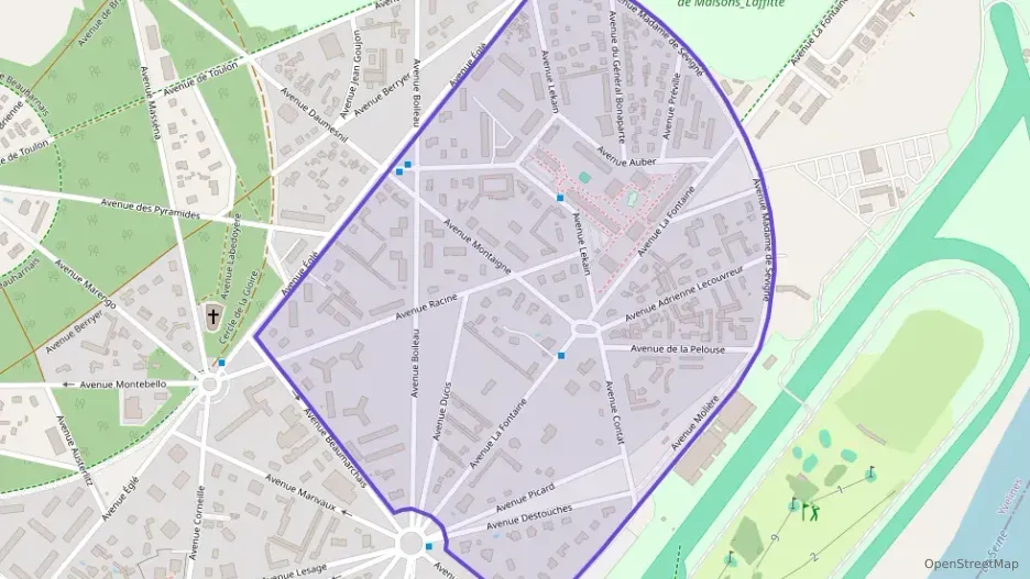 Appartement 82 m² cinq pièces à vendre à Maisons-Laffitte
