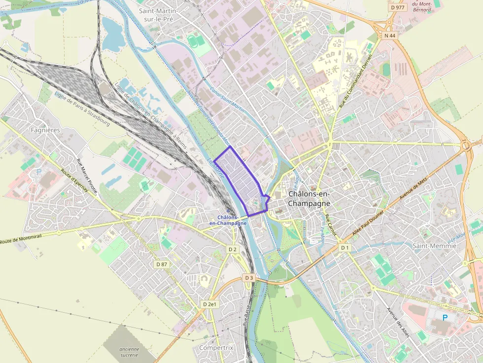 Appartement 38 m² deux pieces à vendre à Châlons-en-Champagne