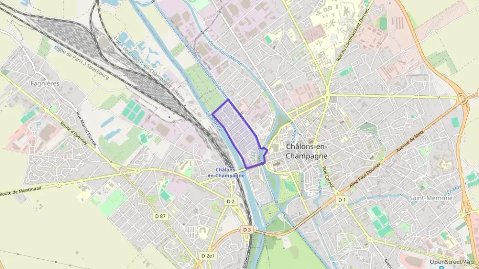 Appartement 38 m² deux pieces à vendre à Châlons-en-Champagne