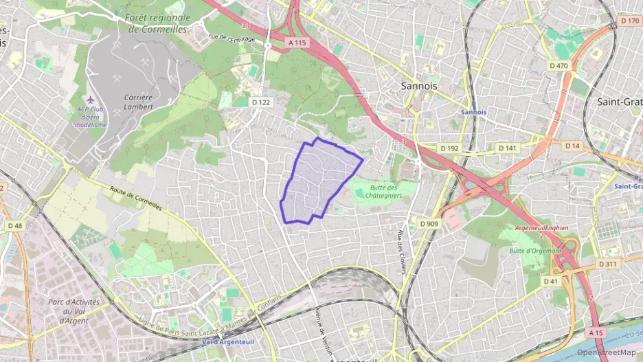 Appartement 50 m² deux pieces à vendre à Argenteuil Appartement 50 m² deux pieces à vendre à Argenteuil