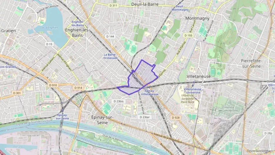 Appartement 53 m² trois pièces à vendre à Deuil-la-Barre Appartement 53 m² trois pièces à vendre à Deuil-la-Barre