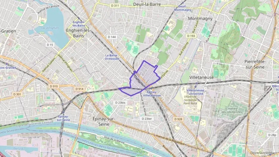 Appartement 68 m² trois pièces à vendre à Deuil-la-Barre Appartement 68 m² trois pièces à vendre à Deuil-la-Barre