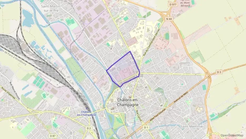 Appartement 95 m² quatre pièces à vendre à Châlons-en-Champagne